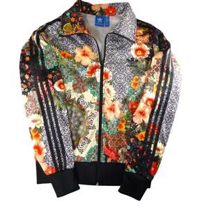 Adidas x Farm Rio Jardim Agharta Firebird Floral Track Jacket Women’s Size M